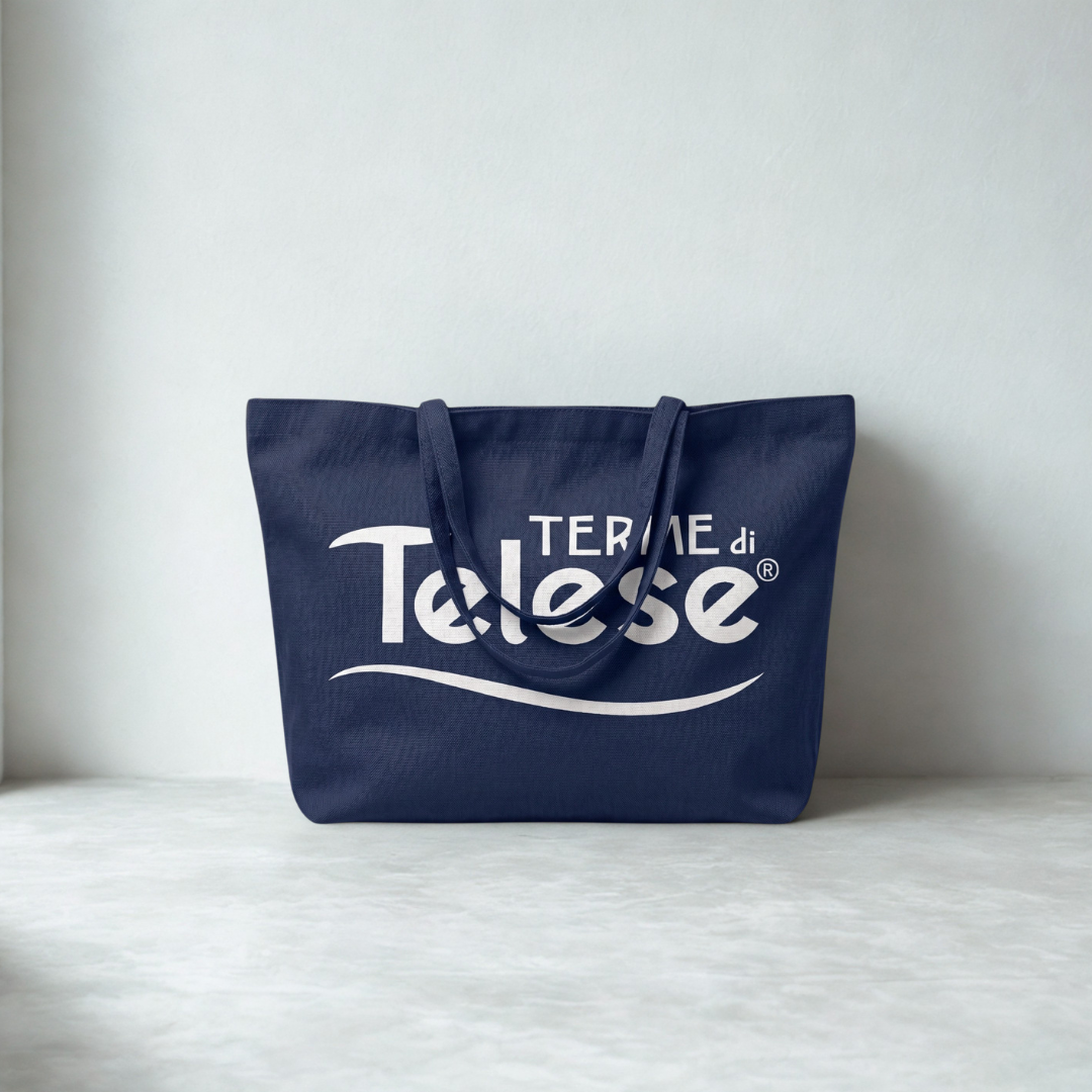 Mini Shopper in Tela Terme di Telese – Blu Notte